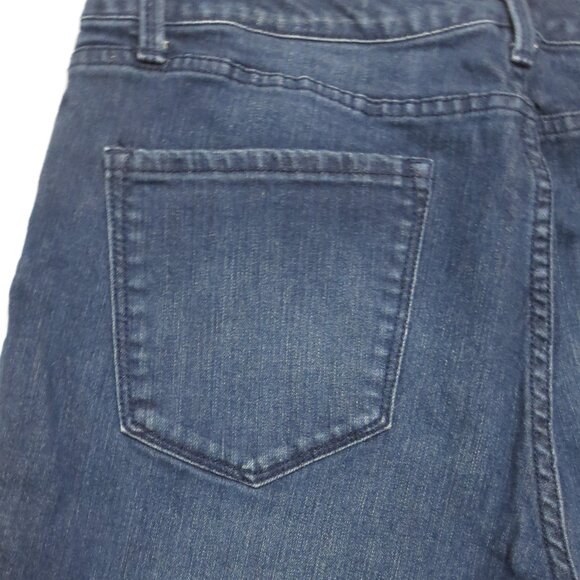 NINE WEST womens JEANS skinny GRAMERCY ankle DENIM dark wash SIZE 14 - Picture 8 of 10